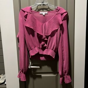 Fushia shirt